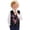 Butterfly Starry Print, variant on Single Breasted Boys Formal Waistcoat for Holiday Party Polyester V Neck Kids Dress Vest Waistcoat, Swan Pattern