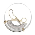 thumbnail image 3 of Calibre regla de sombrero acero inoxidable ro para la tapa d de circunferencia de la cabeza L, 3 of 8