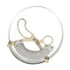 thumbnail image 3 of Regla para sombreros tipo ligero para calibre de tamaño de sombrero, brújula de anillo de acero inoxidable para L, 3 of 9