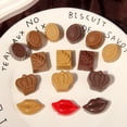 thumbnail image 3 of Juego de imanes para nevera, chocolate y postre, resina 3D, 15 unidades, 3 of 3