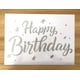thumbnail image 1 of Pegatinas de fiesta de feliz cumpleaños, suministros de fiesta de cumpleaños, calcomanías de letras, globos, Bobo, transparente, grande, 1 unidad, 1 of 4
