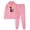 Pink, variant on Risckoth Women's Halloween Two-Piece Sweat Outfit, Crescent Moon Black Cat Star Graphic Pullover Hoodie Cuffed Jogger Pants S-2XL