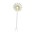thumbnail image 2 of Metal Windmill Decoración del jardín Cattador de viento Multipureze Multipurez Servirle de rodamiento de bolas de construcción ORNAMENTO de Dorado, 2 of 8