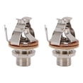 thumbnail image 1 of 2PCS Guitar Output Jacks, 4 Point Upgrade, 1 4 Inch 6.35mm Mono Jack, for Reducing Loose Buzz Noise, 1 of 7