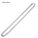 thumbnail image 3 of Guardurnaity Cadenas de eslabones de acero inoxidable simples de 3-5 mm para hombre para mujer Joyería de cadena unisex Ropa, zapatos y accesorios Miscelánea color acero 3 mm x 40 cm, 3 of 6