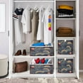 thumbnail image 6 of Cabinet Storage Basket 11.02x11.02x11.02 Inches Storage Box Foldable, Storable and Easy to Assemble ，Open Home Storage Bins ，Closet Storage Bins Beautiful Pattern, 6 of 8