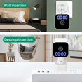 thumbnail image 4 of CáMara Tuya Wifi con Reloj Digital Seguridad Interior del Hogar VisióN Videovigilancia CáMara de Movimiento InaláMbrica-Enchufe de la UE, 4 of 7