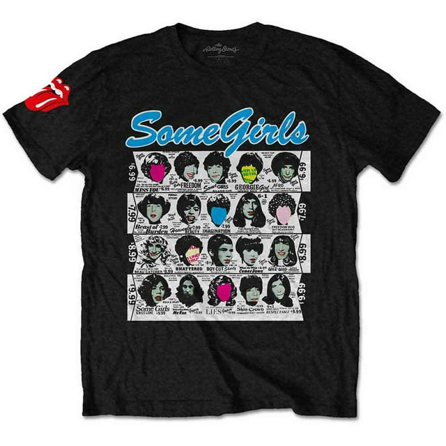 The Rolling Stones Unisex T-Shirt Some Girls Album (Sleeve Print)