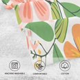 thumbnail image 5 of Yayeee 100% Cotton Hand Towels for Bathroom 16" x 28" Soft Absorbent Kitchen Towel, Retro Pink Floral, 5 of 7