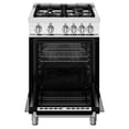 thumbnail image 3 of Bertazzoni Mas244gasv Master 24" Wide 2.5 Cu. Ft. Free Standing Gas Range - Nero, 3 of 5