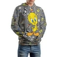 thumbnail image 6 of Cartonn Looney Tunes Tweety Bird Unisex Sweatshirts Hoodies 3D Printing Fashion Hoody Pullover For Mens And Womens Winter Daily Adult Hooded Clothes With Drawstring And Pocket, 6 of 7
