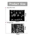 thumbnail image 1 of Adornos navideños para ventanas, pegatinas electrostáticas de nieve con purpurina, adornos navideños de vidrio, decoraciones para fiestas navideñas, 1 of 4