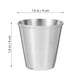 thumbnail image 5 of WORGEOUS 12pcs vasos de chupito de acero inoxidable vaso portátil para beber bebidas espirituosas vasos de vino sostenedor de salsa (30 ml), 5 of 5