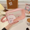 thumbnail image 3 of Bolsa de viaje transparente BuyWeek PVC con DISEÑO de cereza, 3 of 5