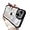 Green, variant on for iPhone Case,2 in 1 Matte Slicone Frame with Gamera Glitter Diamend Metal Lens Buttons Clear Soft Shockproof Phone Case (Green,iPhone 11)