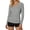 1-Grey, variant on Arlun Womens Outdoor Sun Long Sleeve T Shirts Crew Neck Lightweight Breathable Hiking Sports Top with Sizes Pockets Solid Color Casual Soft Comfortable Basic Tee Shirts 2-White XL