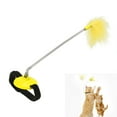 thumbnail image 4 of Chat Collier Jouet, Plume de Swing Interactif Auto Excité Chat Cou Teaser pour Chat, 4 of 8