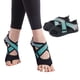 thumbnail image 1 of Calcetines de yoga antideslizantes con agarre, pilates antideslizantes sin dedos, ballet, calcetines de entrenamiento, zapatos con agarres (verde), 1 of 7