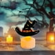 thumbnail image 4 of Juego de Velas Sin Llama con Forma de Murciélago para Halloween | Velas de Té a Pilas | Plástico Amarillo | 8 X 6 X 3 Cm | Decoración para Fiestas En Casa | 1 Vela, 4 of 6