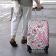 thumbnail image 3 of Pioneer Flower Floral Print Pattern Luggage Cover Fashion Suitcase Cover Baggage Covers Fit 25-28 Inch Luggage (Go Travel), 3 of 5