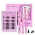 thumbnail image 1 of Pestañas postizas ALUDALASY Manga Lash Clusters C Curl 8-16 mm, 1 of 7