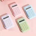thumbnail image 6 of CoreLiving Mini Calculator 8 Digit Pocket Size Handheld Calculator with Protective Cover Simple Four Function Basic Math Solar Battery Combo Lightweight for Desk Accountant Home, 6 of 6