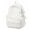 White Polka Dot, variant on Polka Dot Backpack, Coquette Lace Backpack, Cute Nylon Daypack with Bow Accessories, Lightweight Shoulder Bag for Women