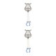 thumbnail image 1 of Greeniant Durable clarinete Lira partitura abrazadera soporte instrumento titular para trombón tipo 1 Tipo 1 2Conjunto, 1 of 1