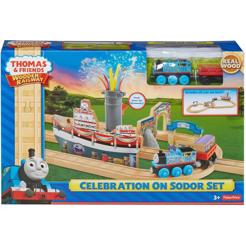 Thomas & Friends Wooden Railway Celebration on Sodor Set for sale online 
