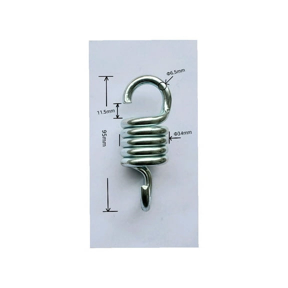 GUIYONG 2PCS Heavy Duty Swing Springs Replacement Springs Hammock Chair Extension Springs Porch Swing Hangers for Outdoor Hanging Chair
