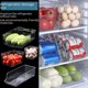 thumbnail image 2 of Caja de almacenamiento para refrigerador, caja de plástico transparente engrosada para congelador, caja tipo cajón para mantener frescas las bebidas y los huevos, caja de acabado para la cocina, 2 of 5