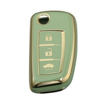 TPU Key Fob Cover Fit for Nissan Cabstar 2008-2009 for Nissan Cabstar 2011-2016 for Nissan NP300 2009-2020 Green