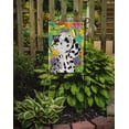 thumbnail image 2 of Dalmatian Easter Eggtravaganza Garden Flag, 2 of 2