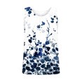 thumbnail image 5 of Homenesgenics Tank Tops for Women under $5 Women Casual Sleeveless CrewNeck Solid Blouse Pullover Shirt, 5 of 6