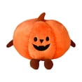 thumbnail image 2 of Euahivb Halloween Pumpkin Plush Toy 8.67 Inch with Small Feet Soft Stuffed Animal Cushion for Kids Bedroom Couch Living Room Spooky Seasonal Party Decor Gift, 2 of 5