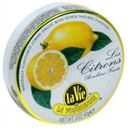 La Vie De La Vosgienne Lemon Flavoured Hard Candy, 2 oz (Pack of 5)