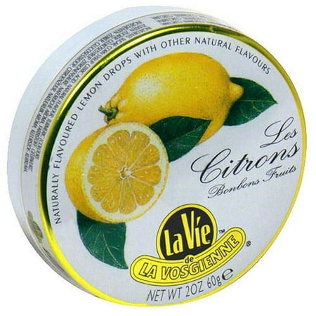 La Vie De La Vosgienne Lemon Flavoured Hard Candy, 2 oz (Pack of 5)
