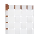 thumbnail image 4 of SAFAVIEH Darryl Outdoor Patio 5 Piece Conversation Set, Natural/White, 4 of 10