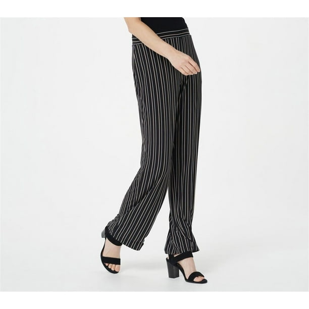Susan Graver Printed Liquid Knit Pull-On Pants Women's A395106