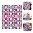 thumbnail image 3 of Breast Cancer Blanket Warm Hugs Healing Blanket Sympathy Inspirational Blanket Breast Cancer Survivor Gifts for Women Multifunctional Blanket Suitable for All Seasons (130x150cm), 3 of 8
