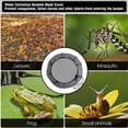 thumbnail image 3 of Funda protectora para cubos recolectores de agua, protector de tanque con cordón ajustable para barril de lluvia para exteriores, cubierta de malla para uso versátil en patios, jardines y áreas de, 3 of 6