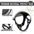 thumbnail image 2 of NAMASN Dog Helmet for Dog, Dog Motorcycle Helmet with Ear Holes and Adjustable Strap - L, 2 of 6