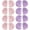 Bright Pink & Purple, variant on Assorted Chunky Yarn for Crocheting 8 Pack, Fluffy Jumbo Chenille Yarn, Soft Plush Yarn Bulky, Giant Thick Fuzzy Yarn for Hand or Arm Knitting (27 yds,8 oz Each Skein)