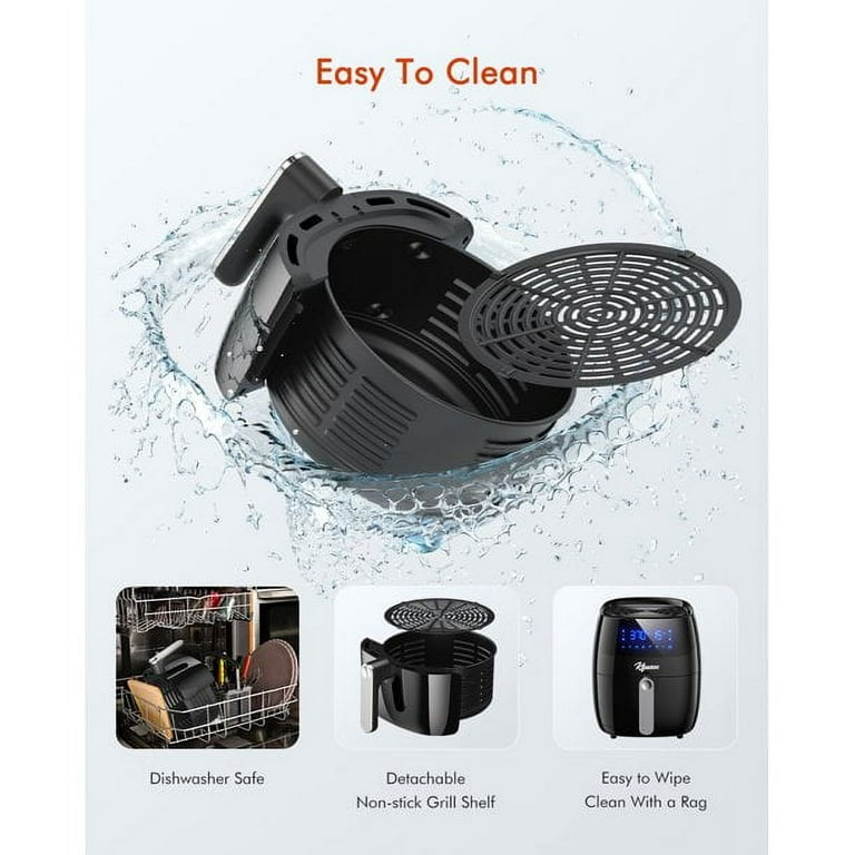 Perfection You Can See Kalorik® 7-QT Touchscreen Air Fryer with Window