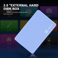 thumbnail image 1 of Caja De Disco Duro SATA a USB3.0 HDD Box de alta velocidad de 2,5 pulgadas para almacenamiento externo SSD (azul), 1 of 9