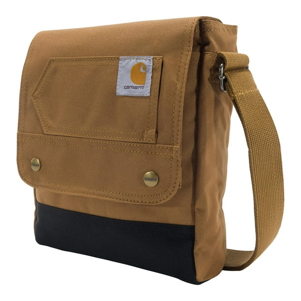 Bandolera Carhartt Durable Brown con funda para portátil de 15 pulgadas