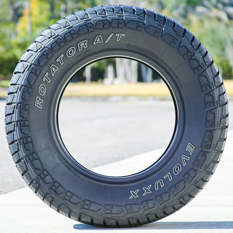 Evoluxx Rotator A/T 275/65R18 123/120S E 10 Ply owl All Terrain Light Truck Tire simolary.com 33 Evoluxx Rotator A/T 275/65R18 123/120S E 10 Ply owl All Terrain Light Truck Tire Simolary simolary.com 33