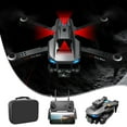 thumbnail image 2 of Dron Zeceouar con cámara, plegable, con tres cámaras 1080P, FPV, para principiantes, control de gestos, evitación de obstáculos, modo sin cabeza, cuadricóptero RC con WiFi., 2 of 8