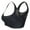 #1 Black, variant on QRIC Women Posture Corrector Back Brace Push up Bra Back Chest Support Sleeveless Tank Top