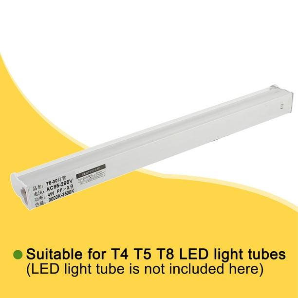 Uxcell 150cm Double End 3 Pin Cords T4 T5 T8 LED Tubing Lamp Wire 4 Walmart.com